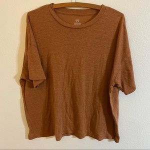 Aerie - Burnt Orange Oversized T-shirt (M)